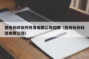 西安长岭软件开发有限公司招聘（西安长岭科技有限公司）