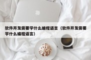 软件开发需要学什么编程语言（软件开发需要学什么编程语言）