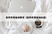 软件开发培训教学（软件开发培训内容）